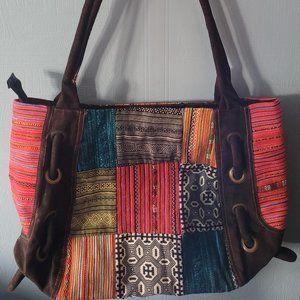 Fabric Patchwork Bag